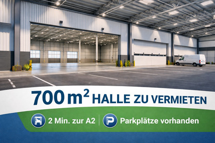 700 m² Lager- oder Produktionsfläche in Bad Salzuflen (A2-Nähe) zimmer