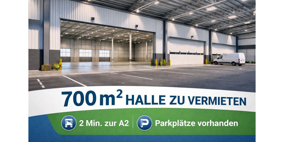 700 m² Lager- oder Produktionsfläche in Bad Salzuflen (A2-Nähe) zimmer