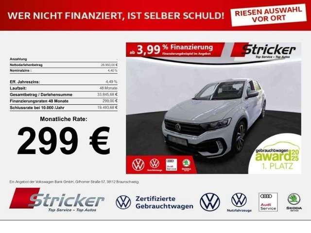 VW T-Roc 31.365 km 28.949 € Detmold 32760