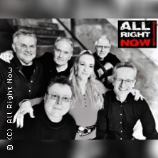 Partyband All Right Now 16.10.2026 Scala Brackwede