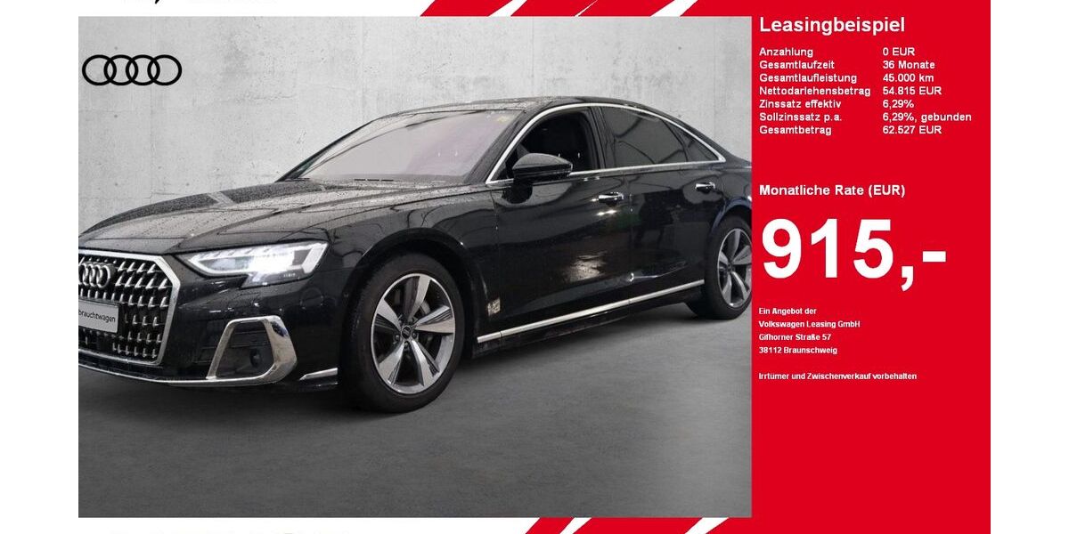 Audi A8 59.800 km 54.815 &euro; Gütersloh 33330
