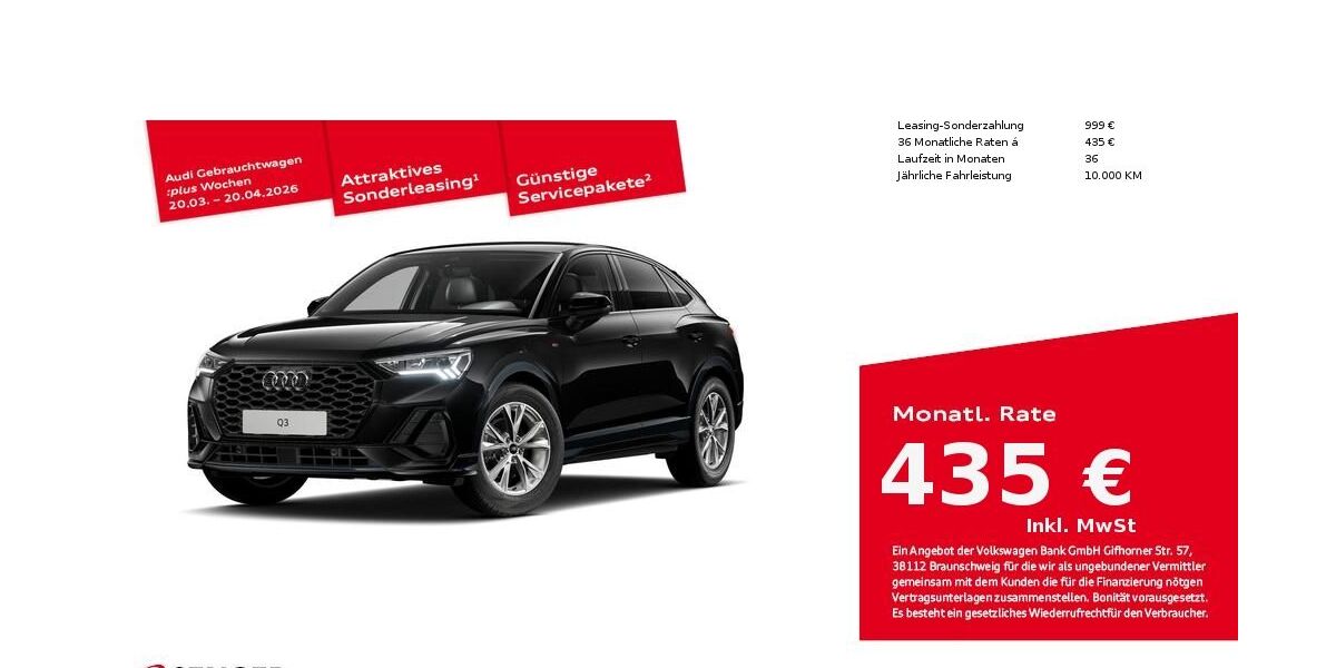 Audi Q3 27.640 km 43.880 &euro; Bielefeld 33609