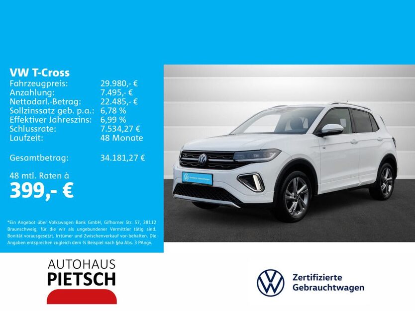 VW T-Cross 25.633 km 29.980 € Melle 49324