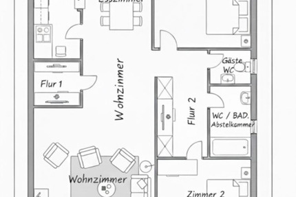 Wohnung Bielefeld Brackwede - 3 Zimmer, 86 m&sup2;, 215.999&euro; | Angebot:24877515
