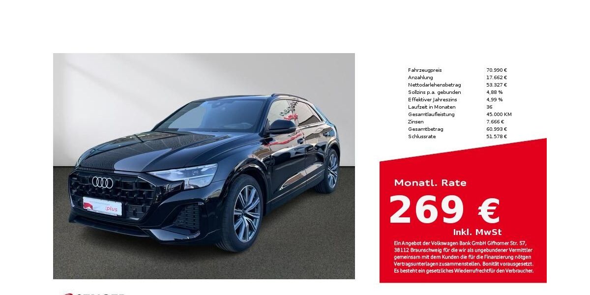 Audi Q8 19.962 km 67.880 &euro; Bielefeld 33609
