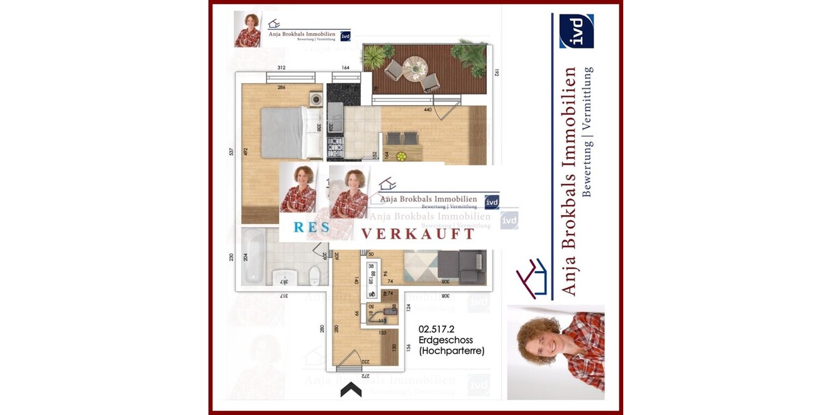 Erdgeschoss 2 in Kattenstroth_provisionsfrei für Käufer 2 zimmer