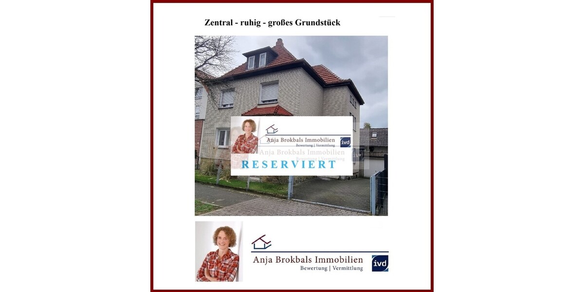 Zentral - ruhig - großes Grundstück_provisionsfrei für Käufer - Zweifamilienhaus Gütersloh | Angebot:23476775