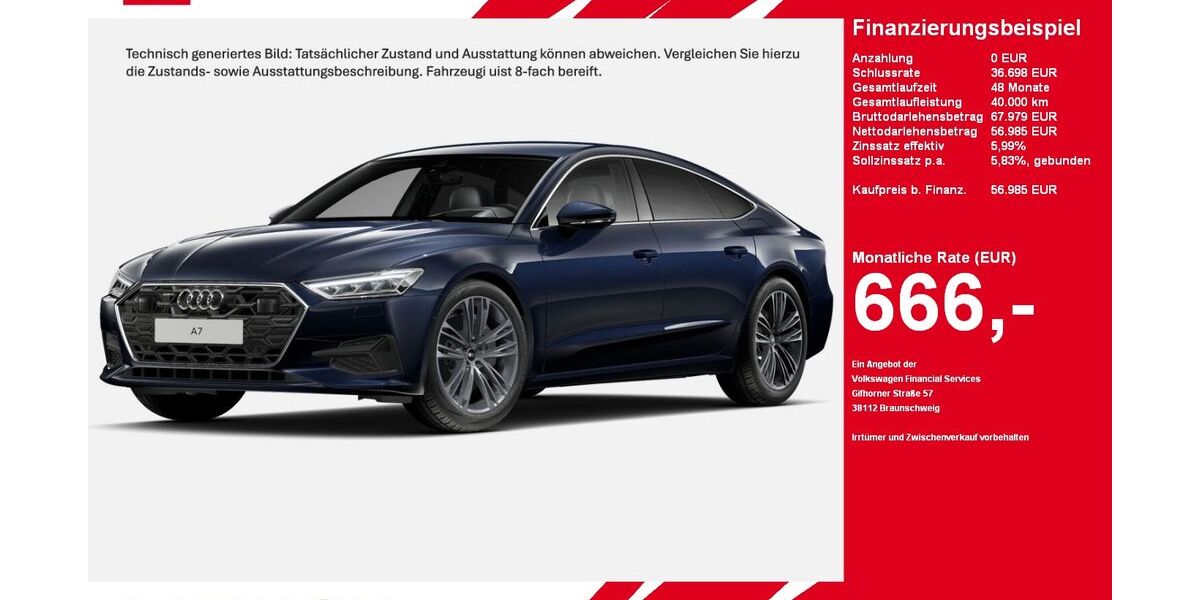 Audi A7 24.162 km 56.985 &euro; Gütersloh 33334