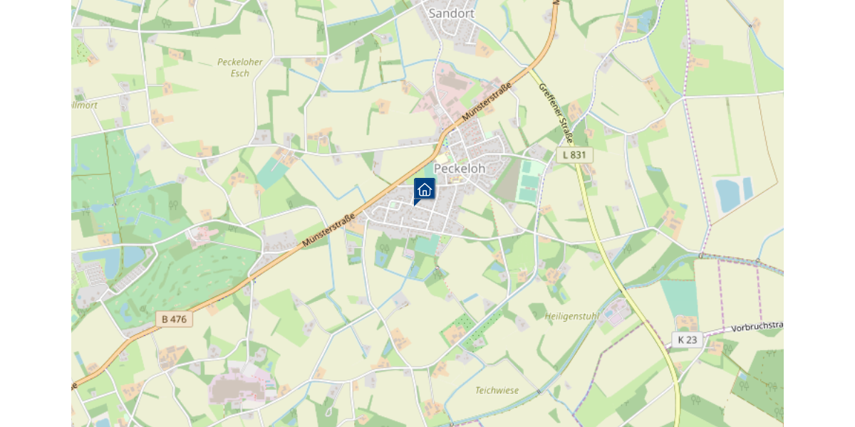 Familienfreundliches Haus in ruhiger Lage (Peckeloh) - Einfamilienhaus Versmold Peckeloh | Angebot:25414551