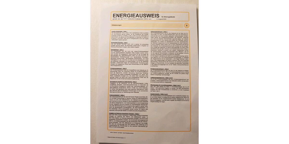 Erdgeschoßwohnung Leopoldshöhe - 2 Zimmer, 44 m&sup2;, 630&euro; | Angebot:25633272