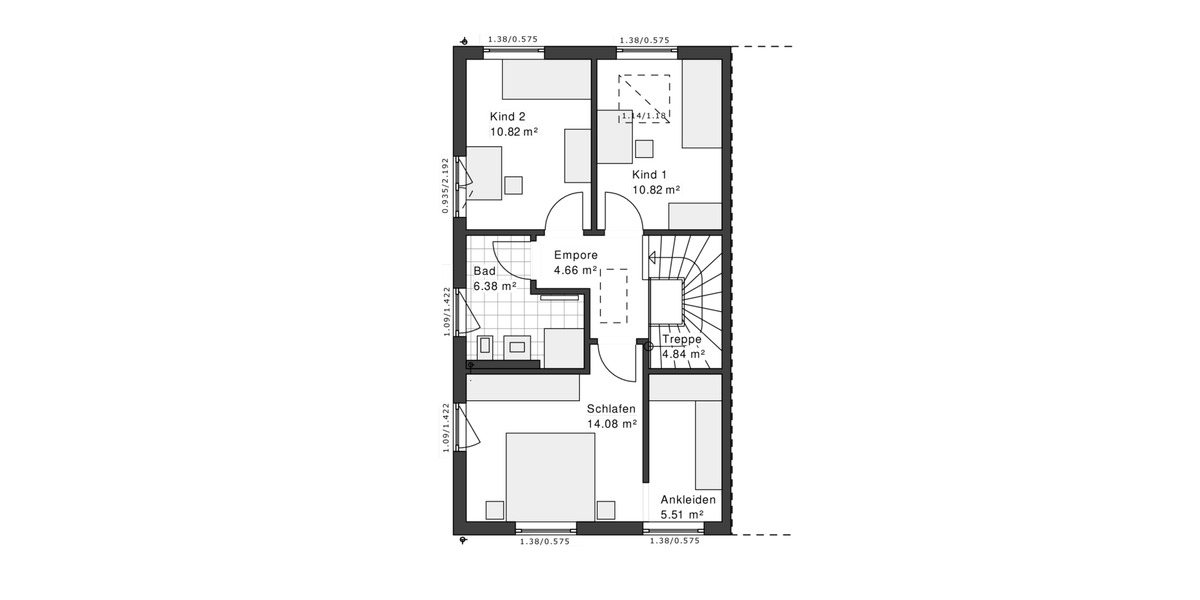 Doppelhaushälfte Gütersloh Avenwedde - 3 Zimmer, 115 m&sup2;, 1.700&euro; | Angebot:24365171