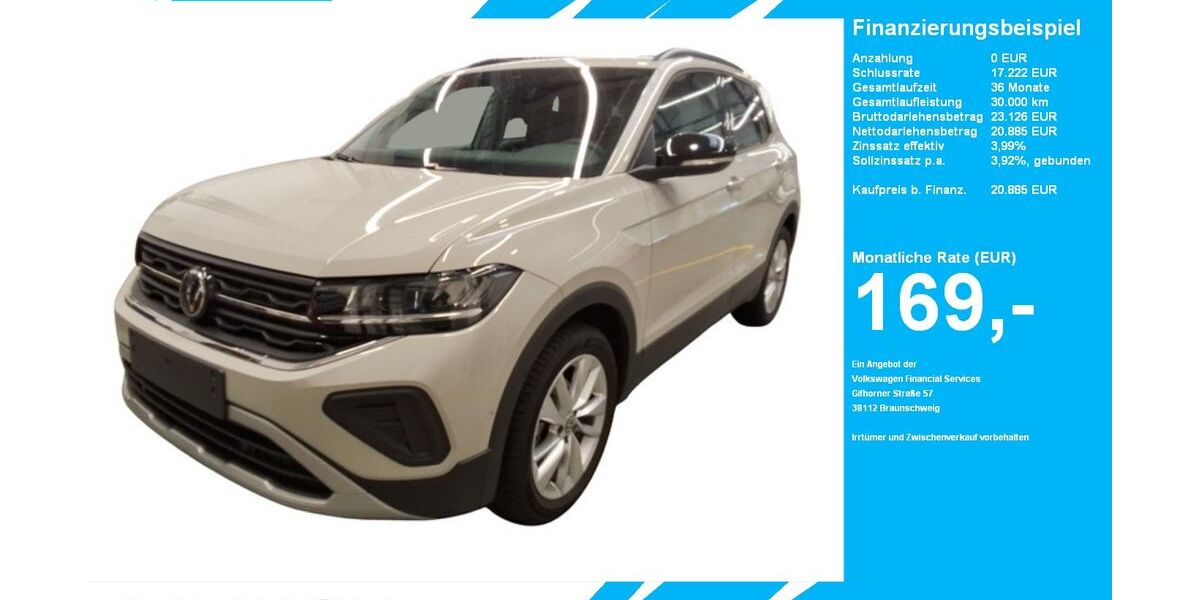 VW T-Cross 9.876 km 20.885 &euro; Gütersloh 33334
