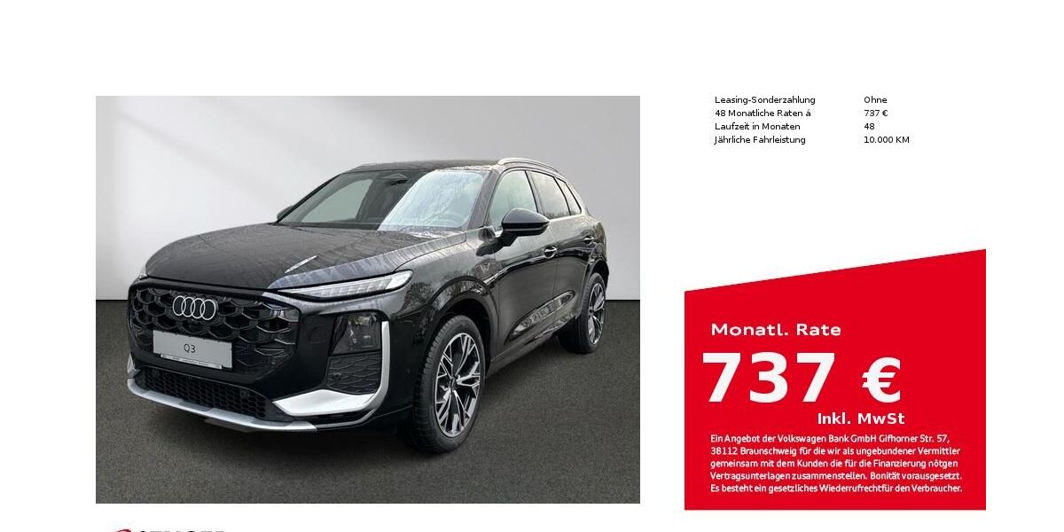 Audi Q3 3.900 km 54.790 &euro; Bielefeld 33609