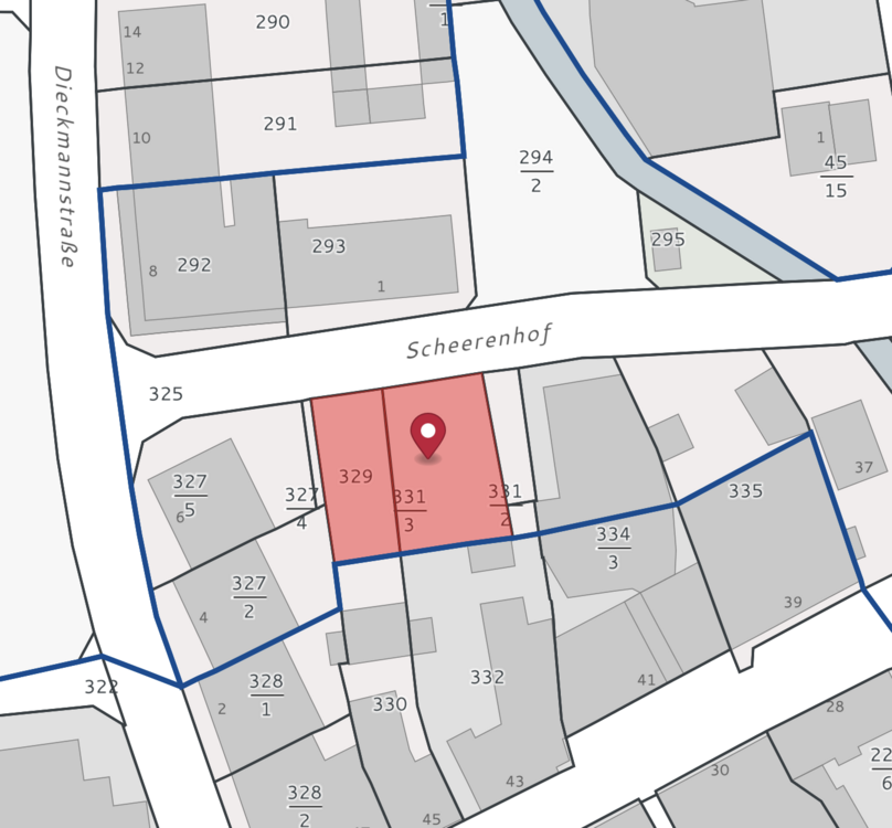 Grundstück zu verkaufen in Dissen 396.000 € 775 m²