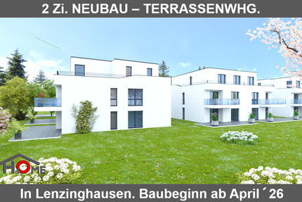 EH40 NEUBAU. 2 Zi. TERRASSENWOHNUNG. KfW- Fördermittel möglich. 2 zimmer