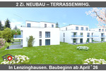 EH40 NEUBAU. 2 Zi. TERRASSENWOHNUNG. KfW- Fördermittel möglich. 2 zimmer