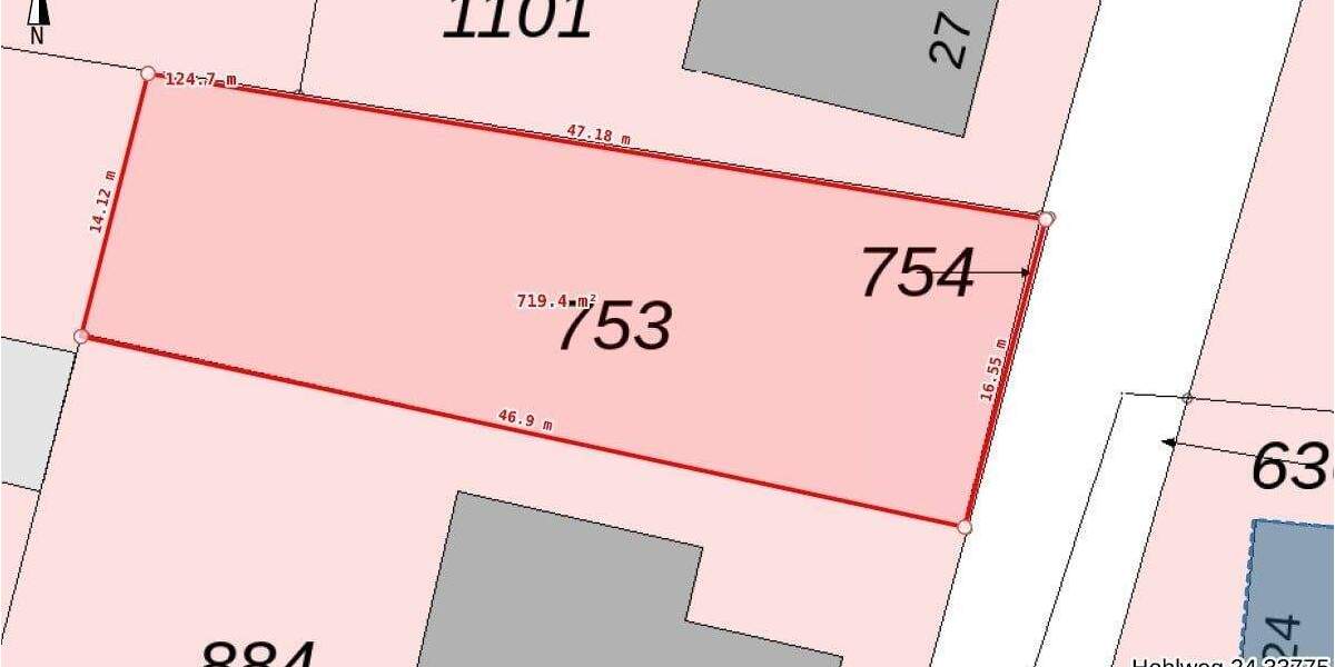 Attraktives Baugrundstück * 2745 WV Versmold zimmer