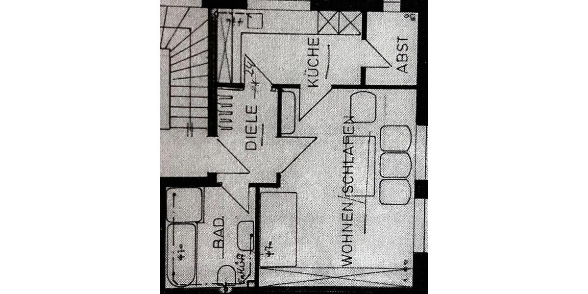 Erdgeschoßwohnung Hövelhof - 1 Zimmer, 42 m&sup2;, 500&euro; | Angebot:26145723