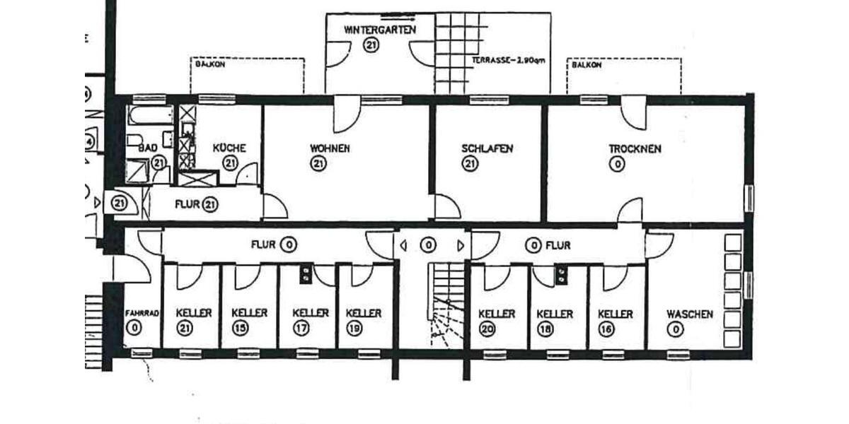 Zu Verkaufen - Eigentumswohnung mit Wintergarten 3 zimmer
