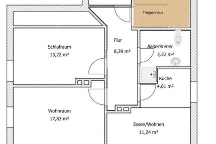 Wohnung Bielefeld Heepen - 1 Zimmer, 50 m&sup2;, 300&euro; | Angebot:25784128