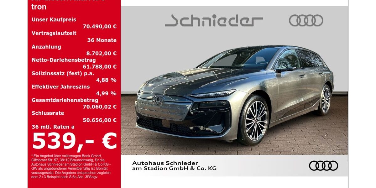 Audi A6 e-tron 19.500 km 70.490 &euro; Herford 32052