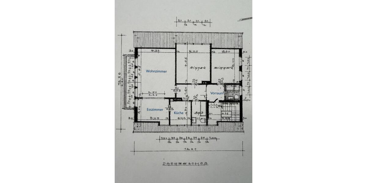 Dachgeschoßwohnung Bad Salzuflen - 4 Zimmer, 85 m&sup2;, 810&euro; | Angebot:26680356