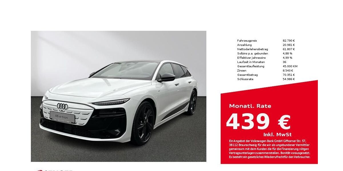 Audi A6 e-tron 3.000 km 82.790 &euro; Bielefeld 33609