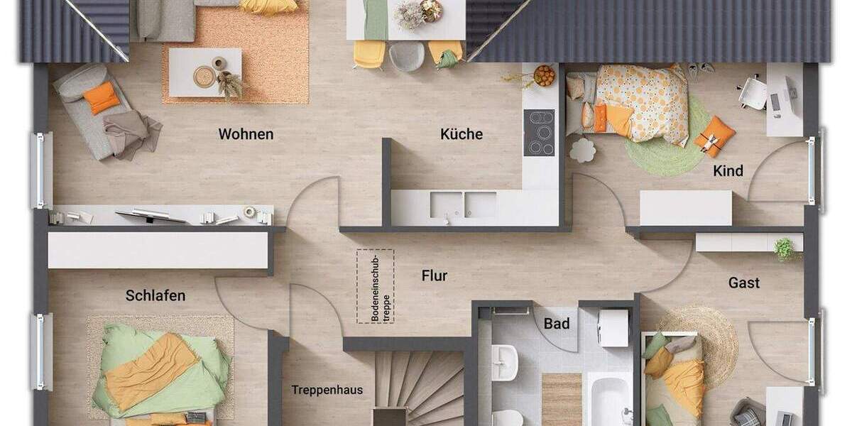 Mehrfamilienhaus, Wohnhaus Bielefeld Sennestadt - 8 Zimmer, 200 m&sup2;, 532.450&euro; | Angebot:25707044