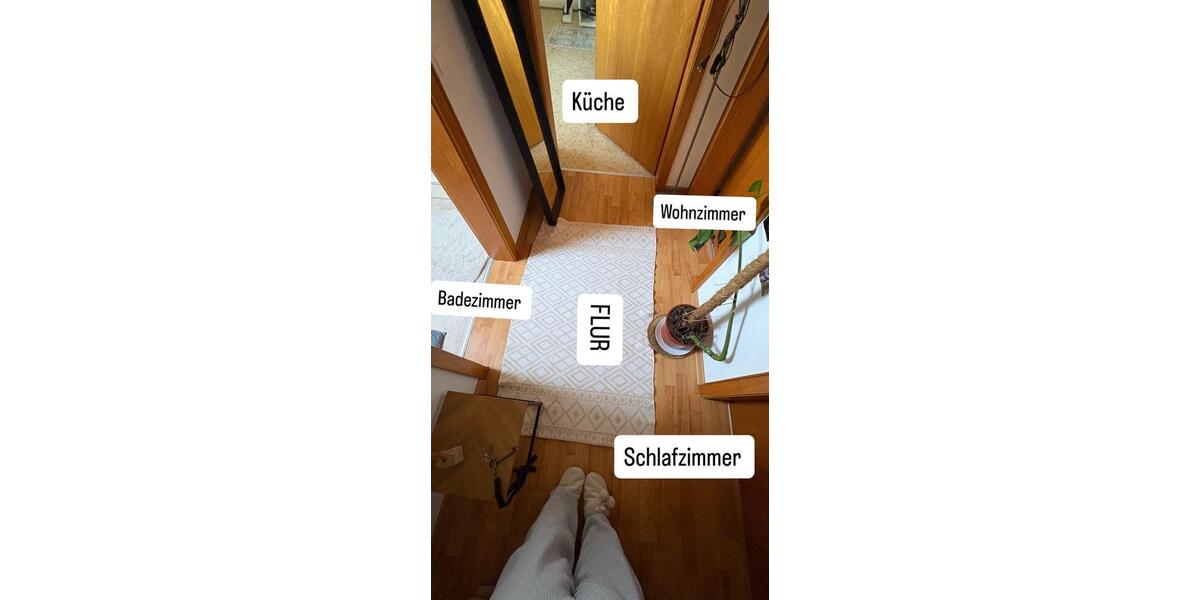 Dachgeschoßwohnung Bielefeld Brackwede - 2 Zimmer, 70 m&sup2;, 760&euro; | Angebot:25327994