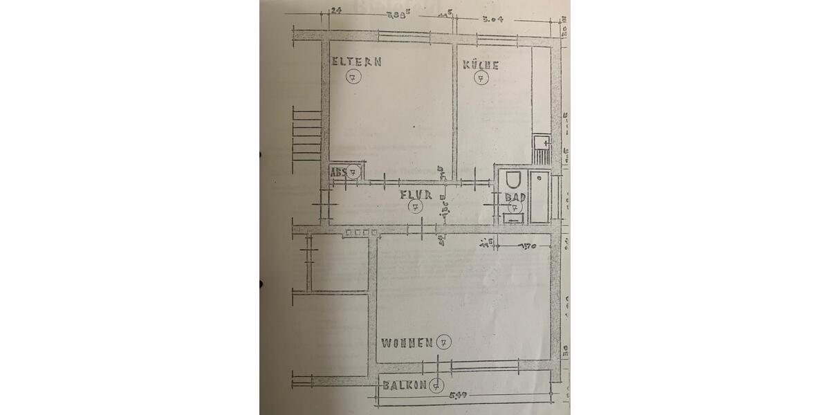 Etagenwohnung Bielefeld Mitte - 2 Zimmer, 65 m&sup2;, 169.000&euro; | Angebot:27450773