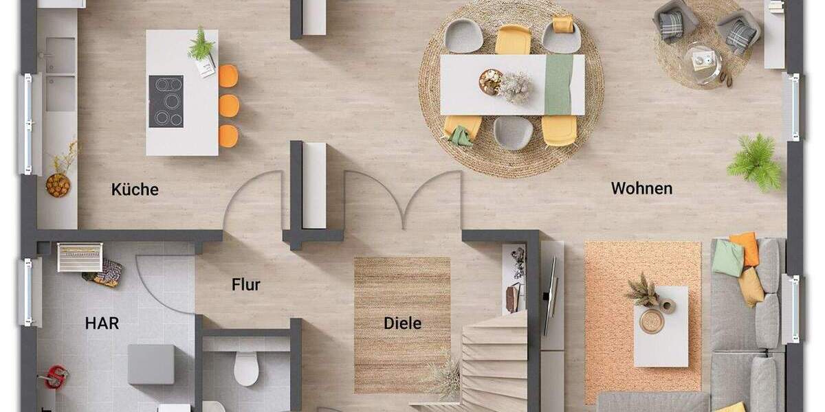 Einfamilienhaus Kirchlengern Klosterbauerschaft - 5 Zimmer, 158 m&sup2;, 405.250&euro; | Angebot:25706980