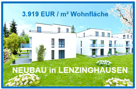 Etagenwohnung Bielefeld Jöllenbeck - 3 Zimmer, 313.500&euro; | Angebot:25728665