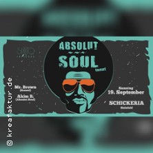 Absolut Soul ... tanzt #12 19.09.2026 Schickeria Bielefeld