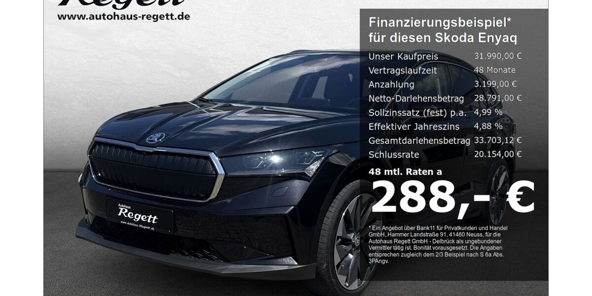 Skoda Enyaq 52.314 km 31.990 &euro; Delbrück-Westenholz 33129
