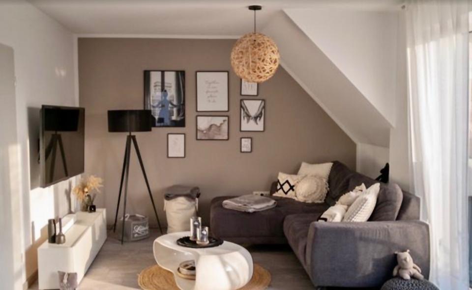 Lichtdurchfluteter Wohntraum über zwei Etagen: Moderne Maisonette 3 zimmer