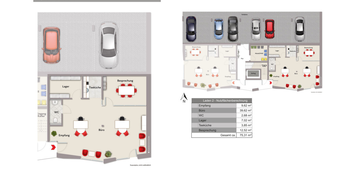 Etagenwohnung Rheda-Wiedenbrück Wiedenbrück - 3 Zimmer, 111 m&sup2;, 540.500&euro; | Angebot:25749108