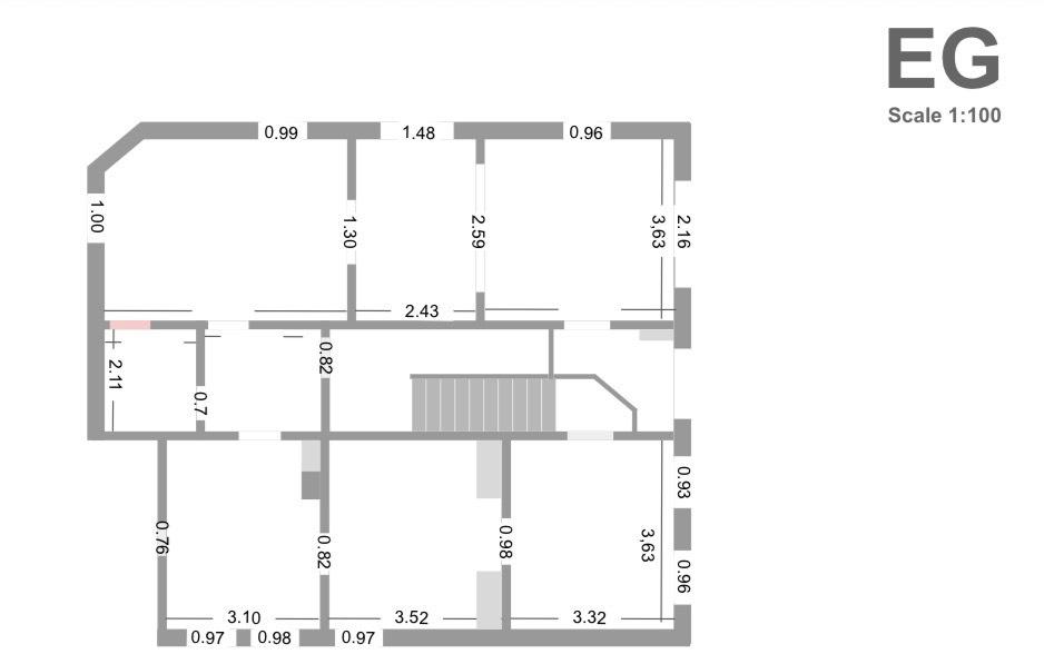 Erdgeschoßwohnung Bielefeld - 5 Zimmer, 87 m&sup2;, 980&euro; | Angebot:25421947