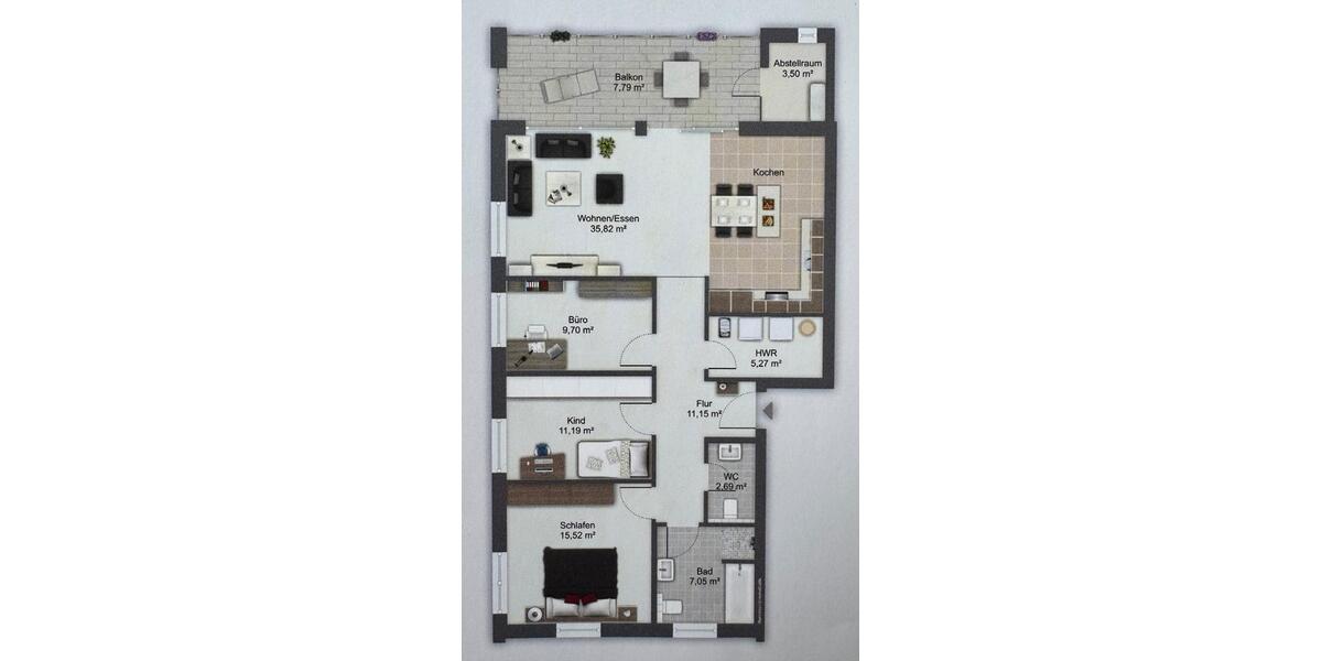 Etagenwohnung Bad Oeynhausen Rehme - 4 Zimmer, 110 m&sup2;, 390.000&euro; | Angebot:27252968