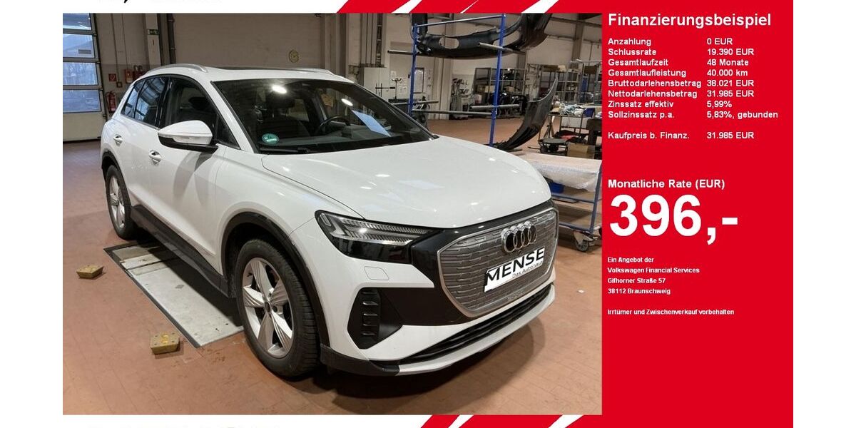 Audi Q4 e-tron 32.556 km 31.985 &euro; Gütersloh 33334
