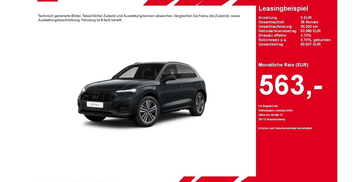 Audi Q5 27.860 km 53.985 &euro; Gütersloh 33330