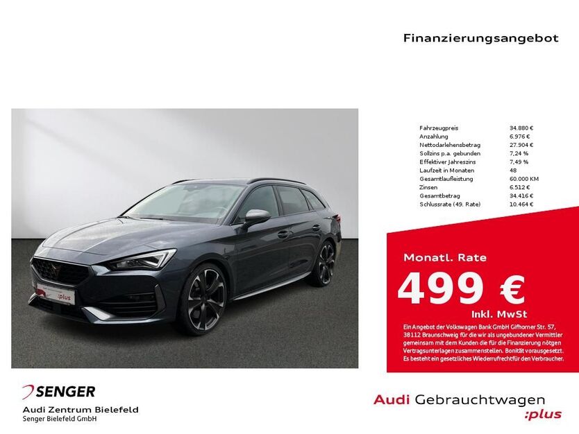 Cupra Leon 24.990 km 34.880 € Bielefeld 33609