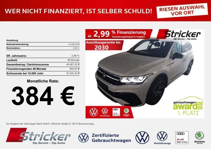 VW Tiguan Allspace 19.756 km 43.949 € Detmold 32760