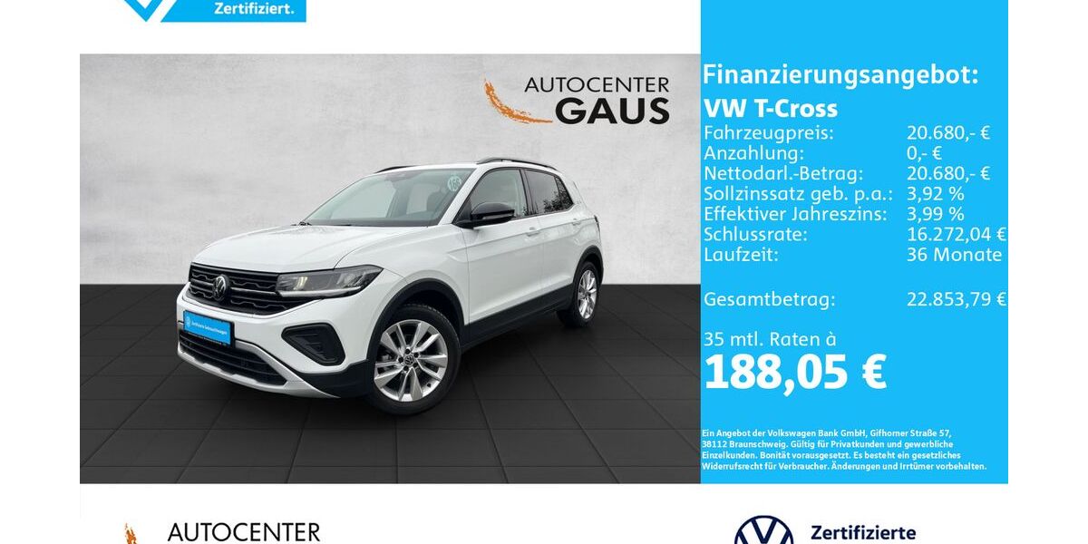 VW T-Cross 24.761 km 19.980 &euro; Bielefeld 33699