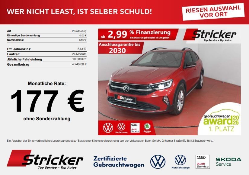 VW Taigo 13.435 km 21.449 &euro; Detmold 32760