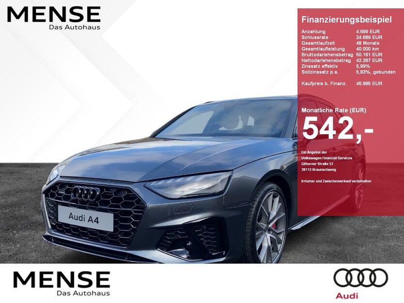 Audi A4 30.900 km 46.985 € Gütersloh 33330