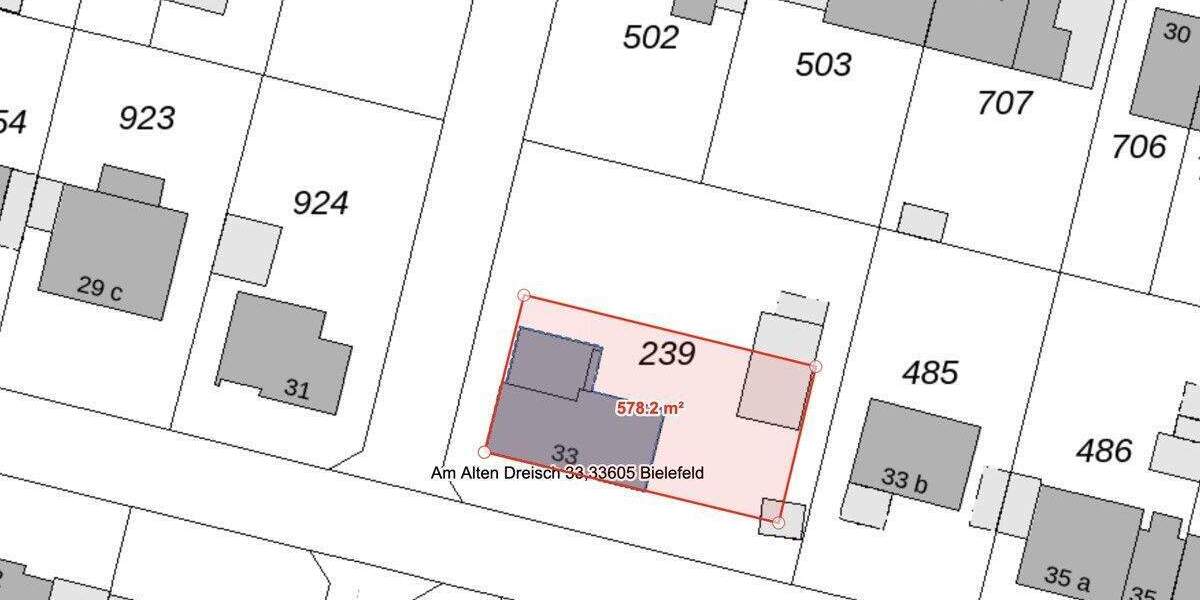 Grundstück Bielefeld / Stieghorst Stieghorst - 749.000&euro; | Angebot:25746762
