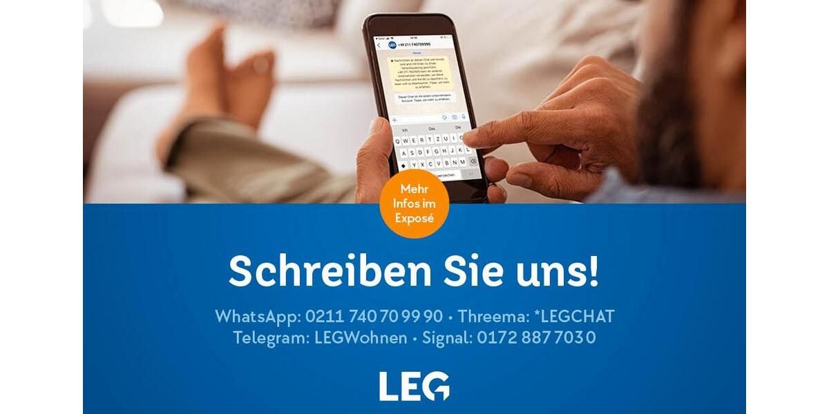 Etagenwohnung Gütersloh Kattenstroth - 3 Zimmer, 58 m&sup2;, 579&euro; | Angebot:26286324