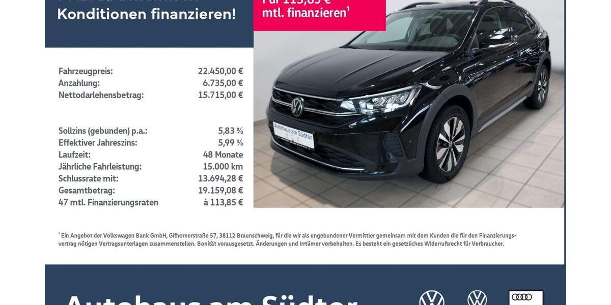 VW Taigo 18.559 km 22.450 &euro; Rietberg 33397