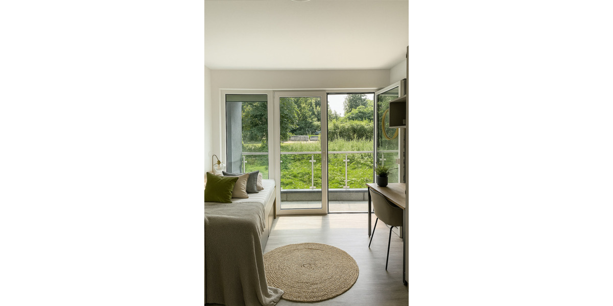 Etagenwohnung Bielefeld Schildesche - 1 Zimmer, 19 m&sup2;, 390&euro; | Angebot:24426937