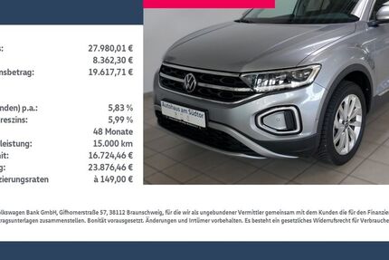 VW T-Roc 17.536 km 27.980 &euro; Rietberg 33397